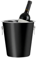 Cookinglife Vinkøler Sort - ø 22 cm