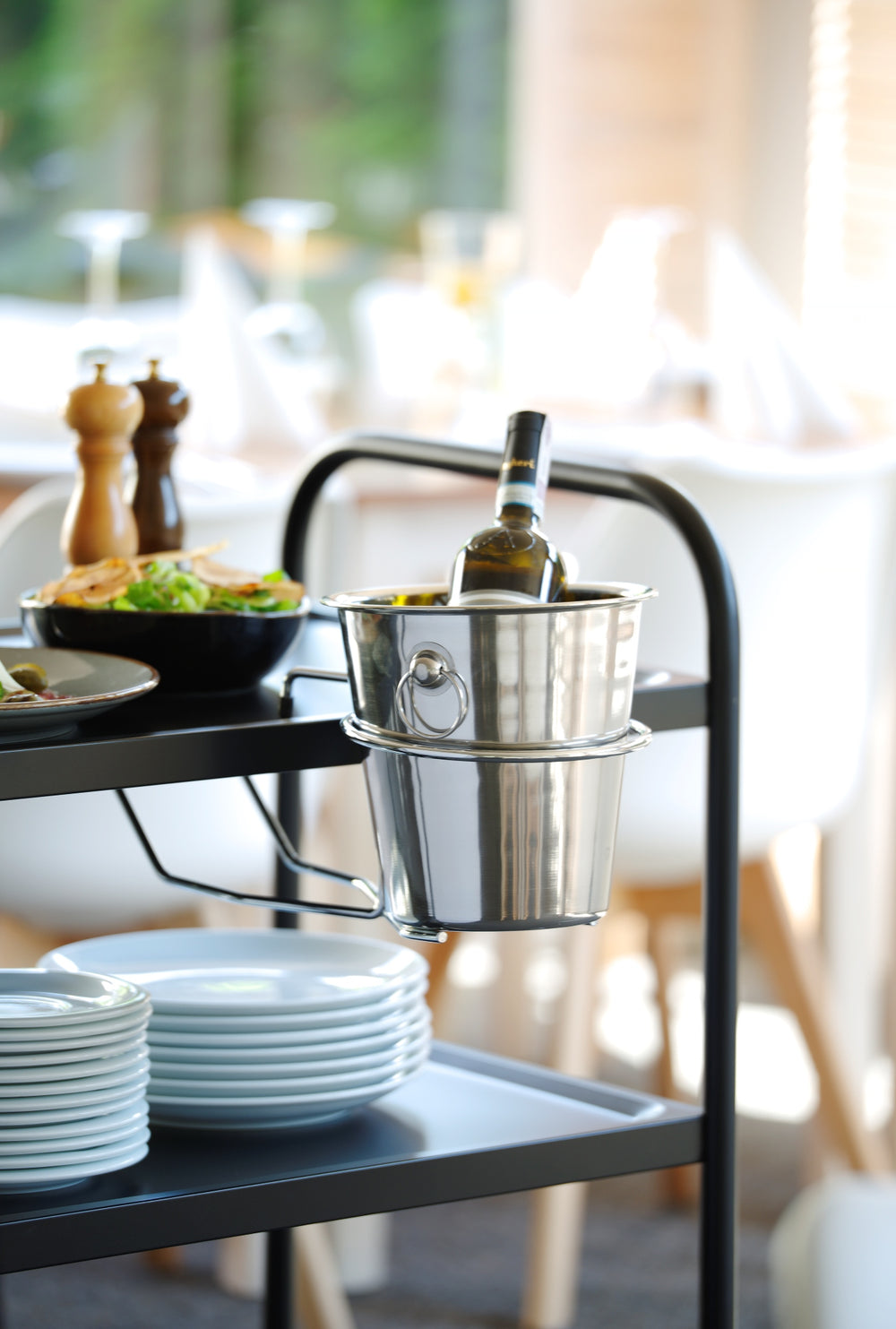 Cookinglife Vinkøler RVS - ø 22 cm