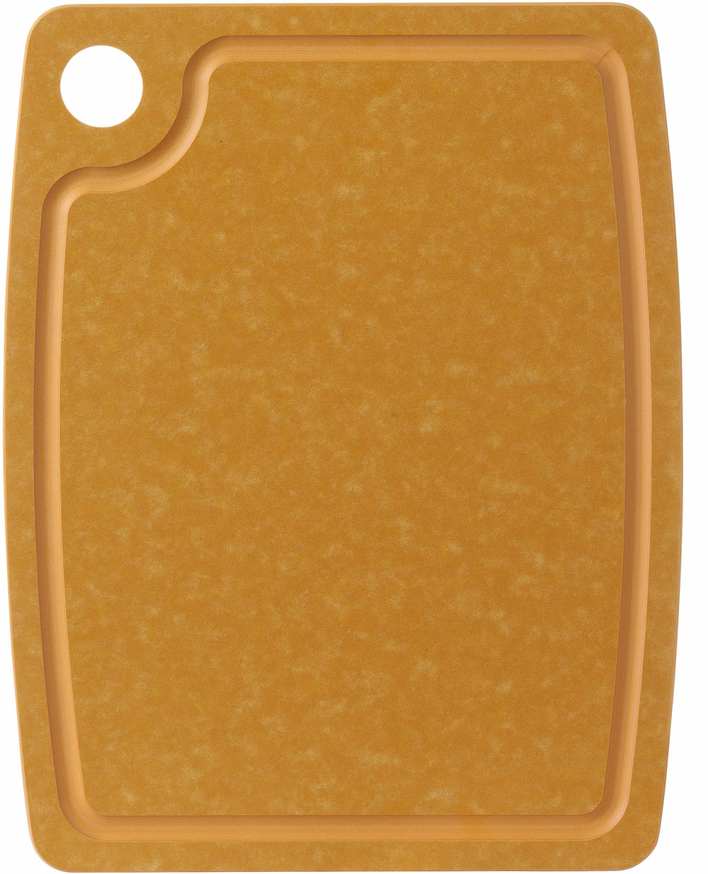 Hendi Skærebræt antislip - opvaskemaskinevenligt - brun træfiber - 30 x 23,5 cm