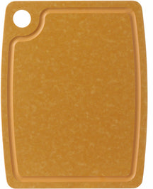 Hendi Skærebræt antislip - opvaskemaskinevenligt - brun træfiber - 30 x 23,5 cm