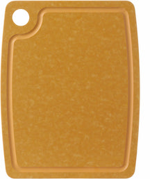 Hendi Skærebræt antislip - opvaskemaskinevenligt - brun træfiber - 37 x 27,5 cm