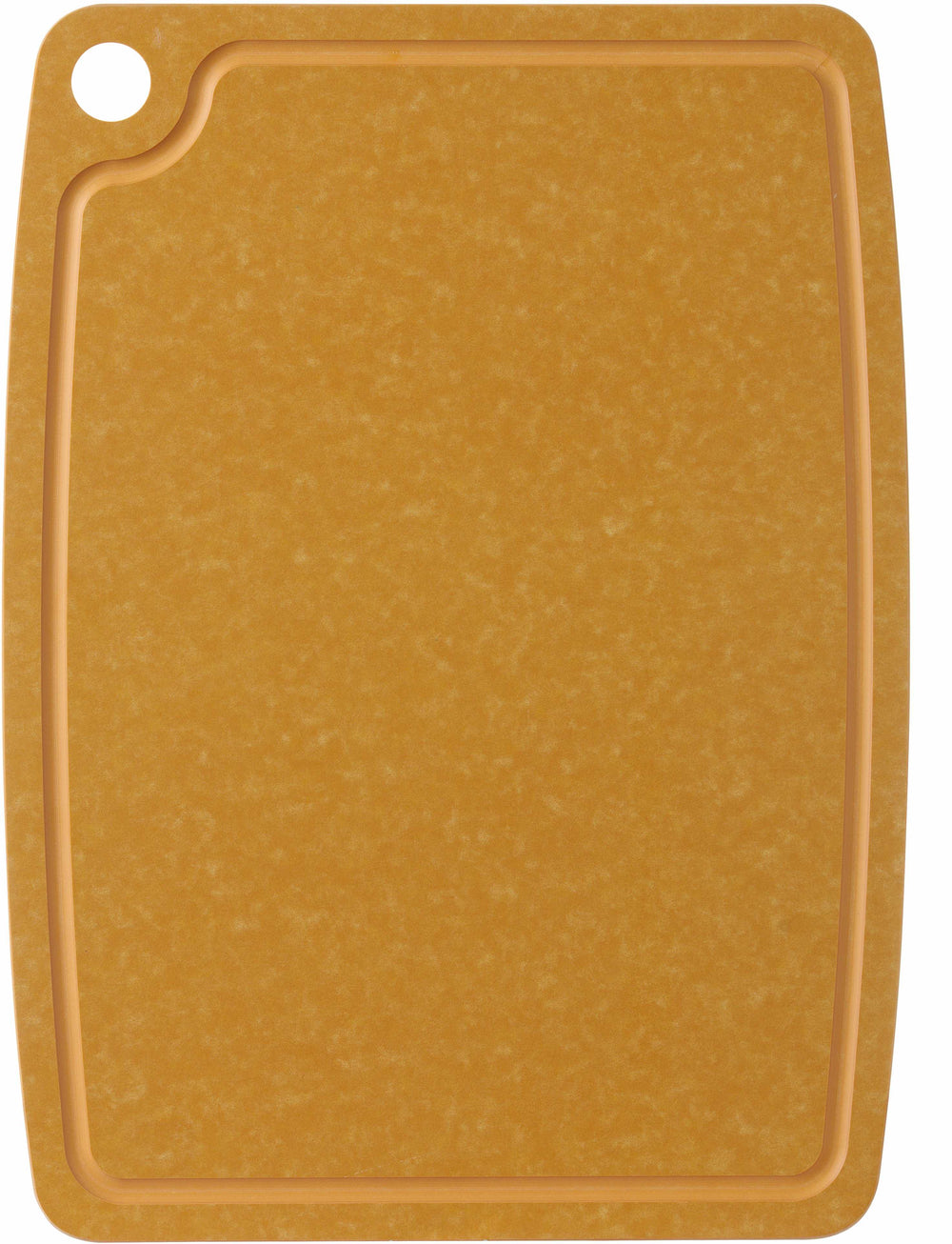 Hendi Skærebræt antislip - opvaskemaskinevenligt - brun træfiber - 44 x 32,5 cm