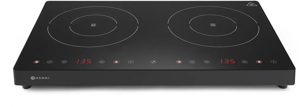 Hendi Dubbel induktionskogeplade - Kitchen Line - 3500 W