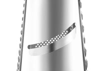 Hendi Rasp - Torenrasp fire-sidet med opsamlingsbakke - RVS - 15 x 13 x 31 cm