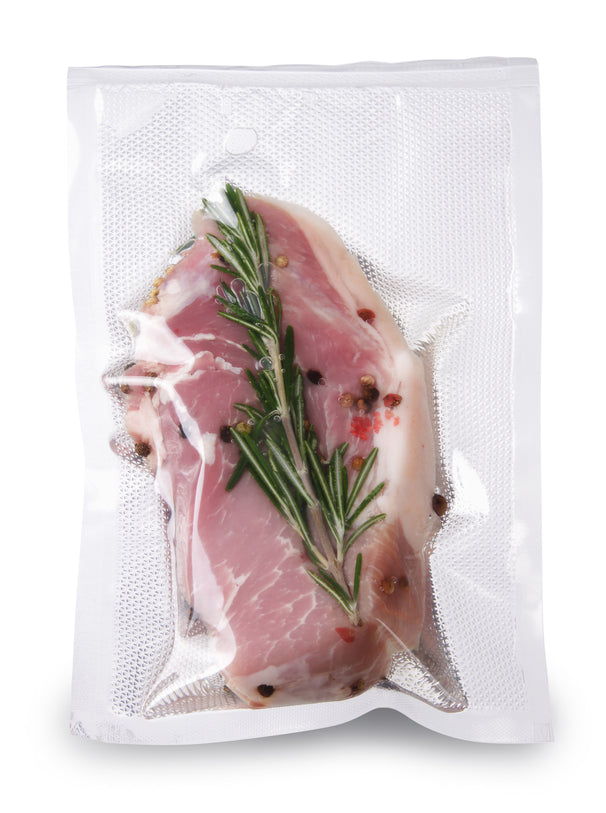 Hendi Vacumeerzakken med reliæf på rulle - Sous Vide Poser - 28 x 600 cm - Egnet til FoodSaver vakuummaskiner - 2 stk.