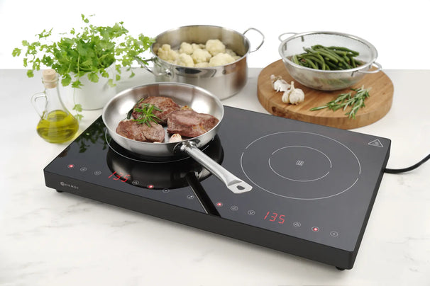 Hendi Dubbel induktionskogeplade - Kitchen Line - 3500 W