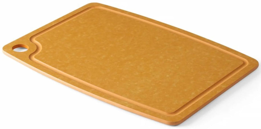 Hendi Snijplank antislip - vaatwasserbestendig -  bruin houtvezel - 44 x 32.5 cm