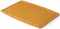 Hendi Snijplank antislip - vaatwasserbestendig -  bruin houtvezel - 44 x 32.5 cm