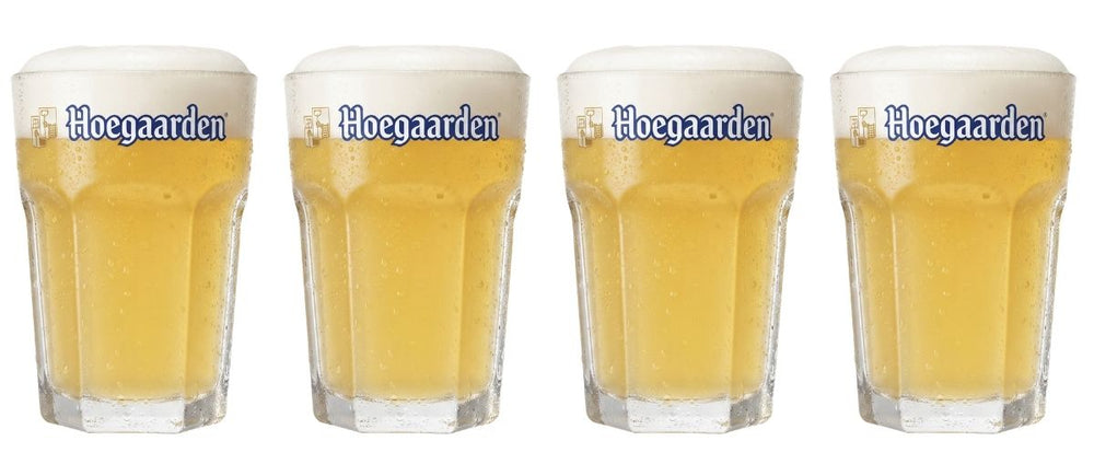 Hoegaarden Bierglazen Witbier 250 ml - 4 Stuks