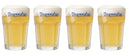 Hoegaarden Bierglazen Witbier 250 ml - 4 Stuks