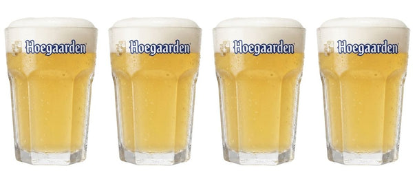 Hoegaarden Bierglazen Witbier 250 ml - 4 Stuks
