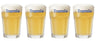 Hoegaarden Bierglazen Witbier 250 ml - 4 Stuks