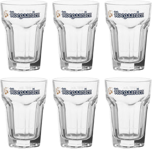 Hoegaarden Bierglazen Witbier - 250 ml - 6 stuks