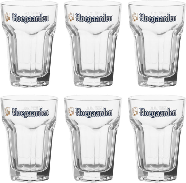 Hoegaarden Bierglazen Witbier - 250 ml - 6 stuks