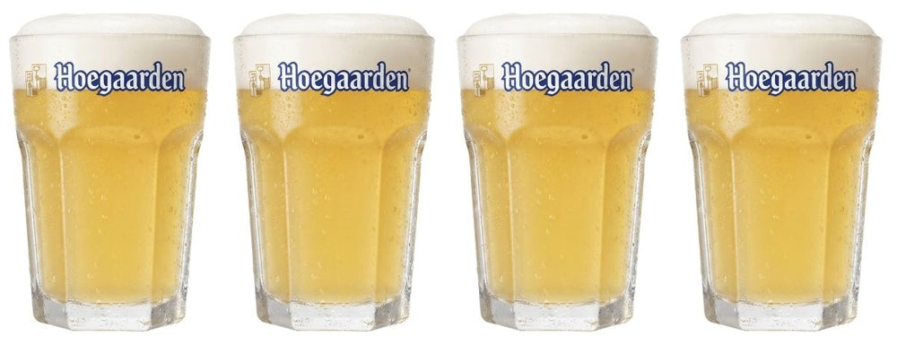 Hoegaarden Bierglazen Witbier 330 ml - 4 Stuks