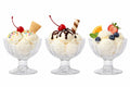 Cookinglife IJscoupes Glas 200 ml - 3 stuks - Ideaal til is og desserter