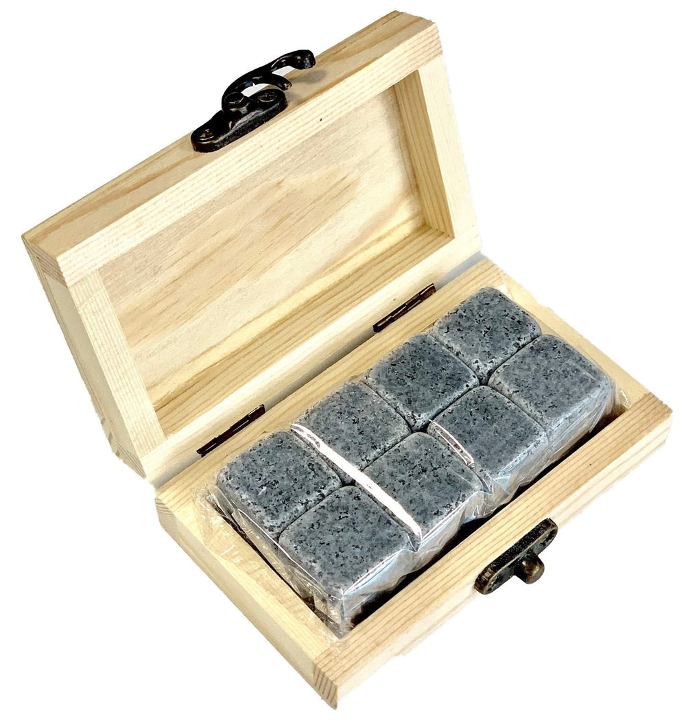 Jay Hill Whiskey Stenene / Kølesten - 8 styk - Genanvendelig