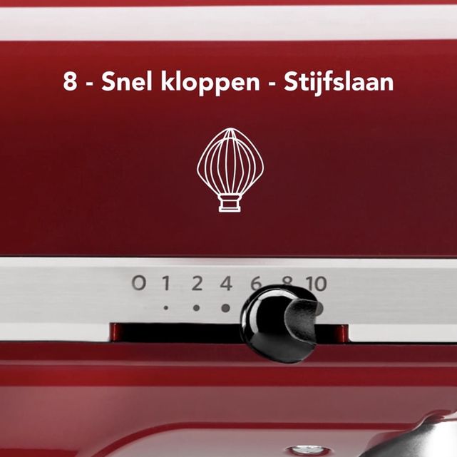 8. Snel kloppen/stijfslaan