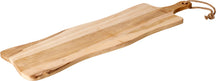 Cookinglife Serveringsbræt / Tapasbræt - Teak - 69 x 20 cm - Træbræt til Snacks og Retter