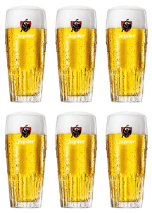 Jupiler Bierglas - 330 ml - 6 stk.