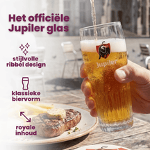 Jupiler Bierglas - 330 ml - 6 stk.