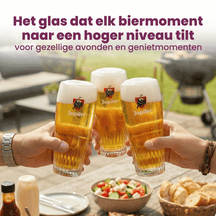 Jupiler Bierglas - 330 ml - 6 stk.