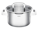 Sola Soeppan Juvia RVS Downdraft og Induktions egnet ø 24 cm / 5.5 liter - egnet til alle varmekilder
