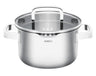 Sola Soeppan Juvia RVS Downdraft og Induktions egnet ø 24 cm / 5.5 liter - egnet til alle varmekilder