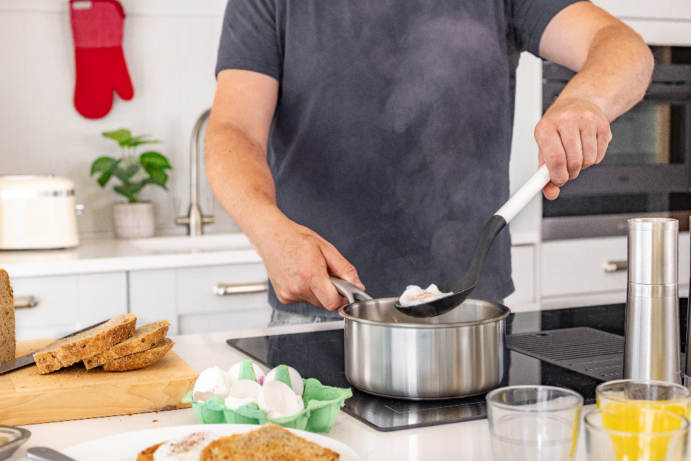 KitchenAid Grøntsageske Classic Porcelæn Hvid 34 cm