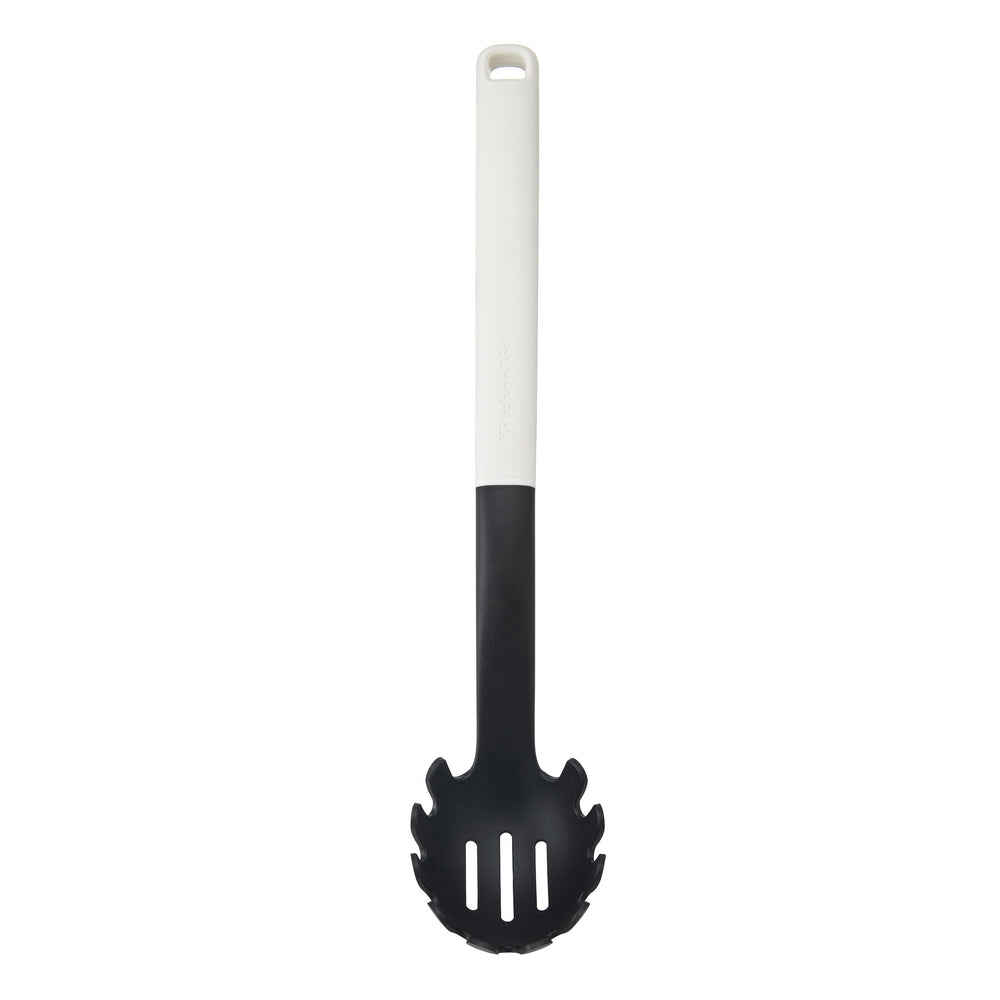KitchenAid Spaghettilepel Classic Porcelæn Hvid 34 cm