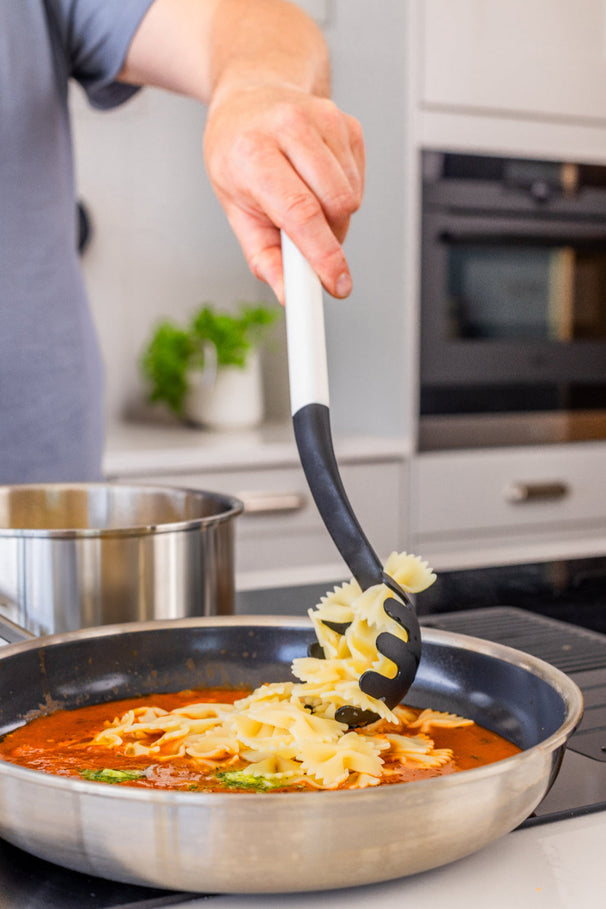KitchenAid Spaghettilepel Classic Porcelæn Hvid 34 cm