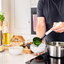 KitchenAid Soeplepel Classic Porselein Hvid 30 cm