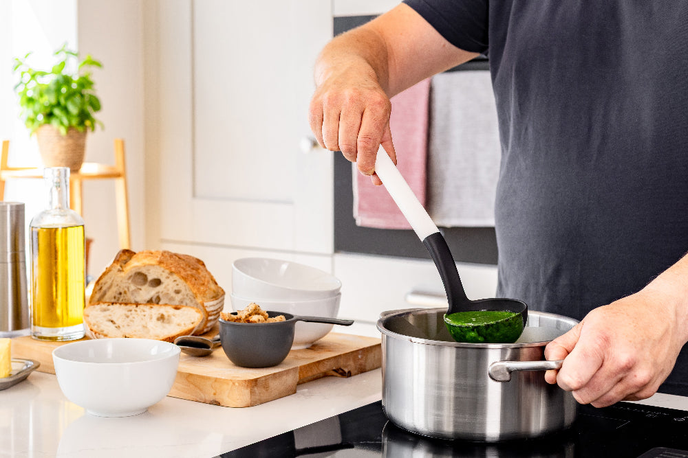 KitchenAid Soeplepel Classic Porselein Hvid 30 cm