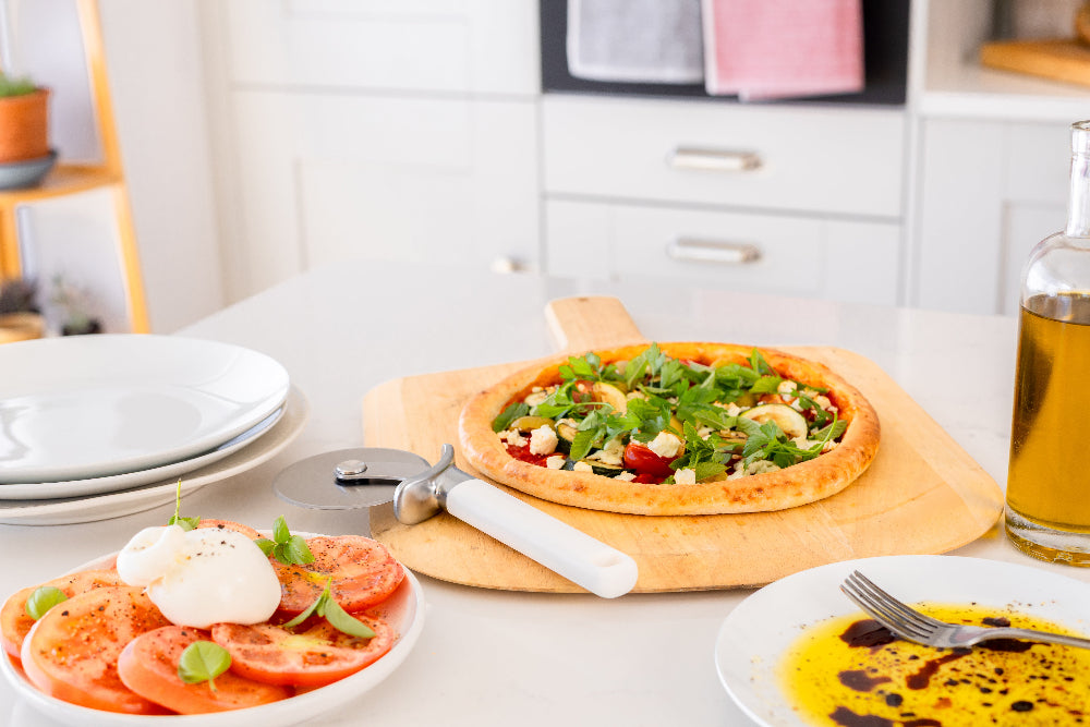 KitchenAid Pizzasnijder Classic Porcelæn Hvid 23.5 cm