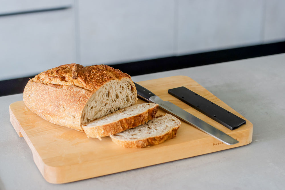 KitchenAid Brødkniv Gourmet 20 cm + Gratis knivbeskytter