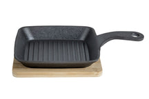 Cosy & Trendy Grillpannetje / Serveerpannetje Gietijzer 15 x 15 cm - uden non-stick belægning