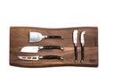 Laguiole Style de Vie Kaasmessen med Plank Premium Line - Sort