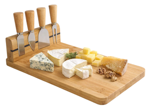 Cookinglife Kaasmessenset 5-delig RVS - Snijden og servering af ost