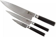 Kai Messenset Shun Classic - 32 lagers damaskusstål - (Officemes + Universelt kniv + Kokkekniv) 3-delt - DMS-300