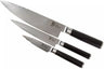 Kai Messenset Shun Classic - 32 lagers damaskusstål - (Officemes + Universelt kniv + Kokkekniv) 3-delt - DMS-300