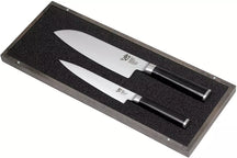 Kai Messenset Shun Classic - 32 lagers damaskstål - (Universelt kniv + Santoku kniv) 2-delt - DMS-230