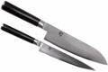 Kai Messenset Shun Classic - 32 lagers damaskstål - (Universelt kniv + Santoku kniv) 2-delt - DMS-230