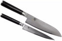 Kai Messenset Shun Classic - 32 lagers damaskstål - (Universelt kniv + Santoku kniv) 2-delt - DMS-230