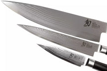 Kai Messenset Shun Classic - 32 lagers damaskusstål - (Officemes + Universelt kniv + Kokkekniv) 3-delt - DMS-300
