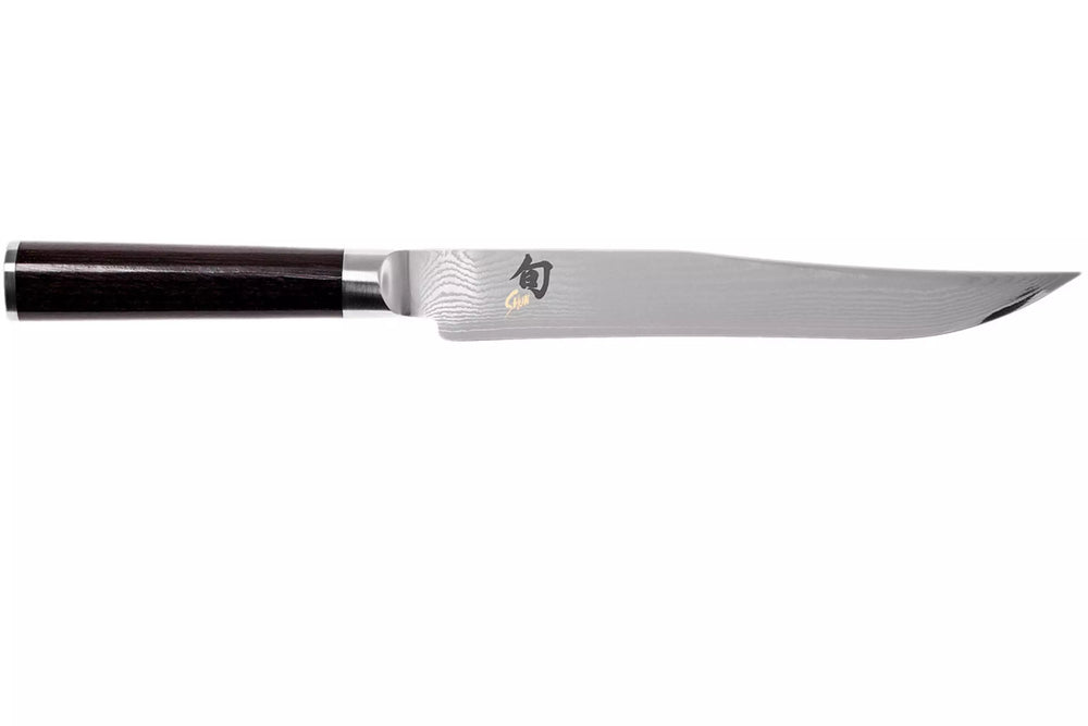 Kai Trancheermes / Vleesmes Shun Classic 20 cm - 32 lagers damaskstål - DM-0703