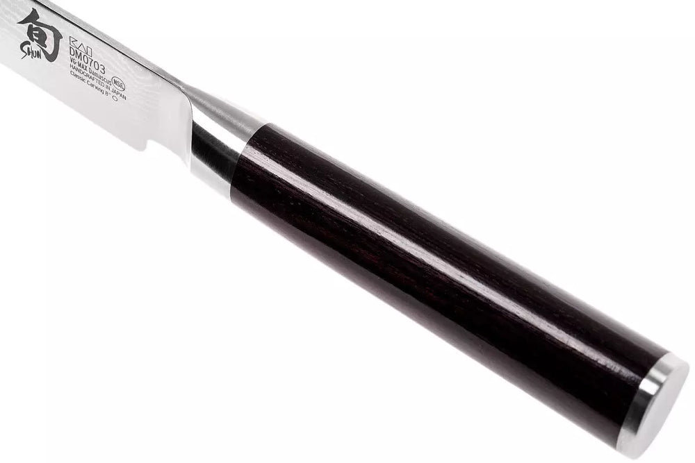 Kai Trancheermes / Vleesmes Shun Classic 20 cm - 32 lagers damaskstål - DM-0703