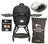 Keij Kamado BBQ Startersæt - Legend XL Black 23 tommer - med Trækul, Tændblokke & Kolenmand