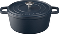 Keij Kamado Dutch Oven / Braadpan Blå - Emaljeret Gussejern - ø 14 cm / 500 ml