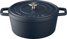Keij Kamado Dutch Oven / Braadpan Blå - Emaljeret Gussejern - ø 14 cm / 500 ml