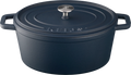 Keij Kamado Dutch Oven / Braadpan Blå - Emaljeret Gussejern - ø 30 cm / 6 liter
